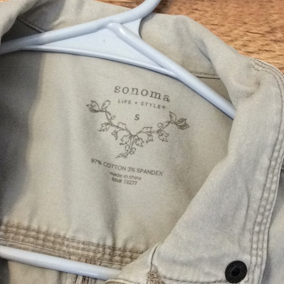 Sonoma trendy utility jacket size small - Picture 2 of 3